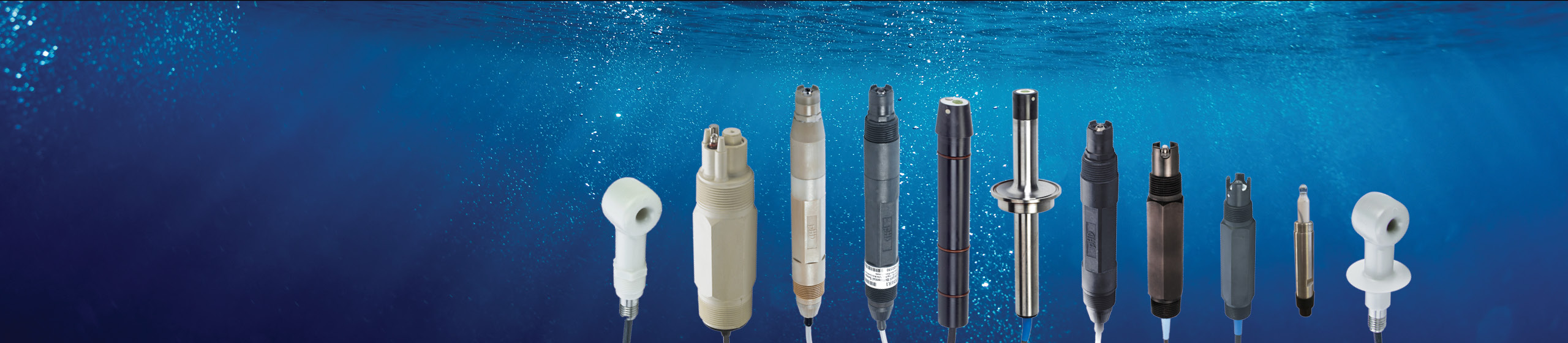 Selection of pH, ORP, and Conductivity sensors